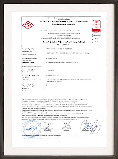 Dimak Kapı TSE Test