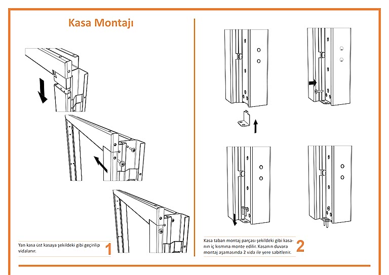 Yangın Kapısı Kasa Montajı