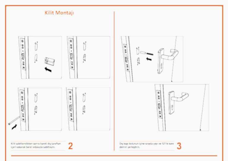 Dimak Yangın Kapısı Kilit Montajı