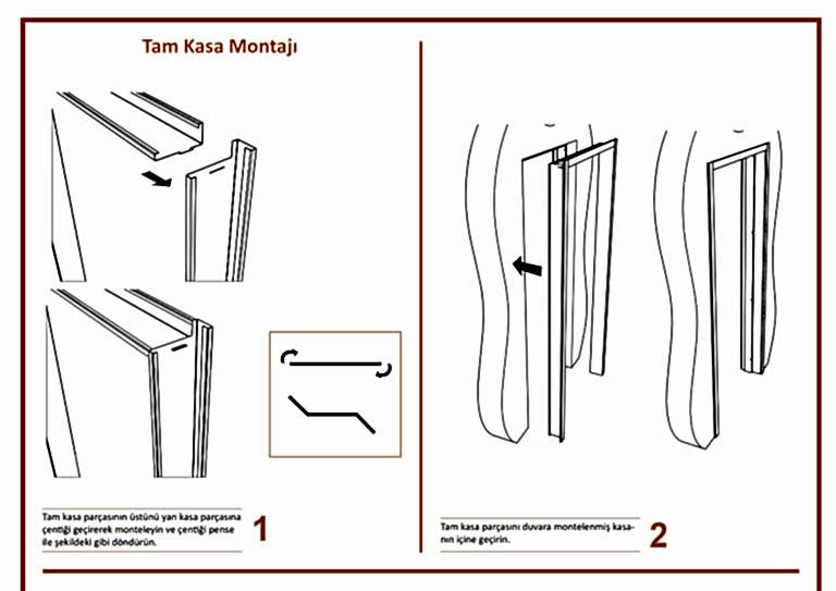Dimak Tam Kasa Yangın Kapısı Montajı