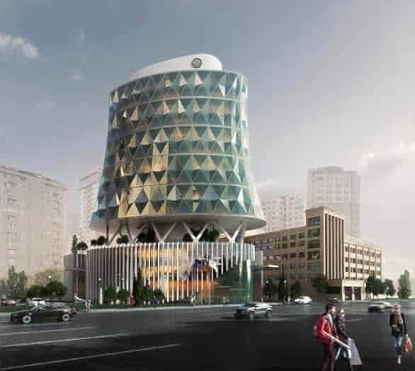 Azerbaycan Devlet Gümrük Komitesi Binası Yangın Kapıları - Dimak Kapı