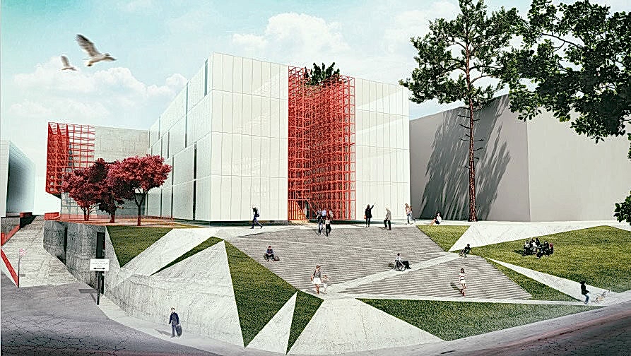 Georgia National TV Studio 1TV Yangın Kapısı - Dimak Kapı